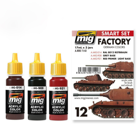 Painting kit German colors, content 51 ml