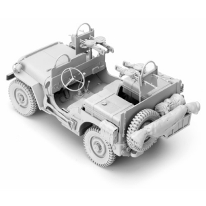 SOL - 1/16 SAS Kommando Jeep, Bausatz aus Resin 