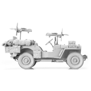 SOL - 1/16 SAS Kommando Jeep, Bausatz aus Resin 