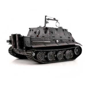 Taigen Sturmtiger, Version Grau in der Metall-Edition 1:16 mit BB-System, V3-Platine und Transportbox aus Holz