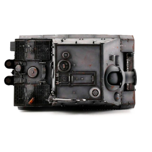 Taigen Sturmtiger, Version Grau in der Metall-Edition 1:16 mit BB-System, V3-Platine und Transportbox aus Holz