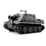 Taigen Sturmtiger, Version Grau in der Metall-Edition 1:16 mit BB-System, V3-Platine und Transportbox aus Holz