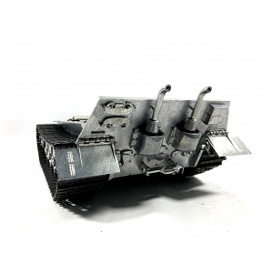 Königstiger - Unterwanne aus Vollmetall von Mato Toys  inkl. Getriebe, Räder, Kettenspanner, Drehstabfederung und Schwingarme