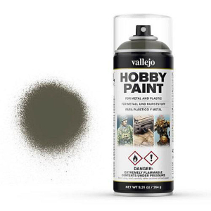 Vallejo - Hobby Paint Spray, russian green, 400 ml spray...