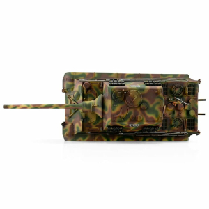 Taigen Jagdtiger, camouflage2 version metal edition 1:16 with gun recoil system, Xenon flash, IR battle unit, V3 board and transport wooden box