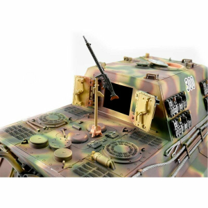 Taigen Jagdtiger, camouflage2 version metal edition 1:16 with gun recoil system, Xenon flash, IR battle unit, V3 board and transport wooden box