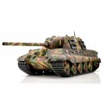 Taigen Jagdtiger, camouflage2 version metal edition 1:16 with gun recoil system, Xenon flash, IR battle unit, V3 board and transport wooden box