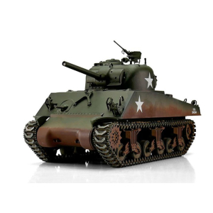 Taigen M4A3 Sherman (75mm), version green in metal edition 1:16 with BB unit, V3 board