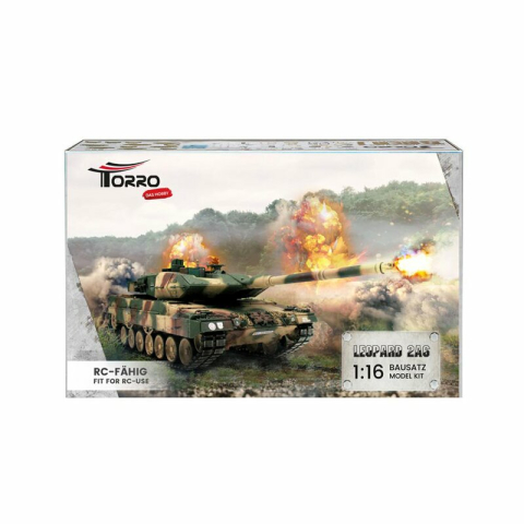 Leopard 2A6 - Bausatz 1/16 in der Metalledition