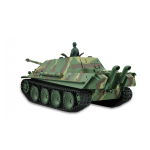 V7 Heng Long Jagdpanther, version green in 1:16 with BB / IR