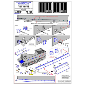 ABER - Tiger I, Ausf. E, side fenders, Tunesia, dept. 501