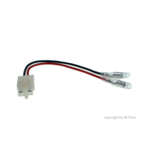 Battery connector - 2-pole cable with Tamiya connector 