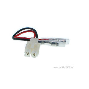 Battery connector - 2-pole cable with Tamiya connector 