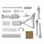 SOL - 1/16 Cal. 50 M2HB with M3 tripod, kit made of resin 