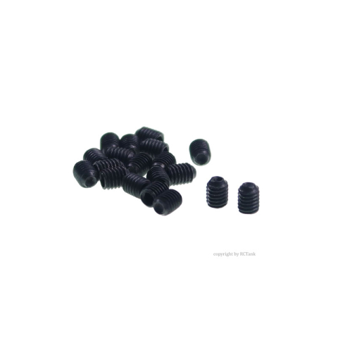 Grub screws, 20 pieces