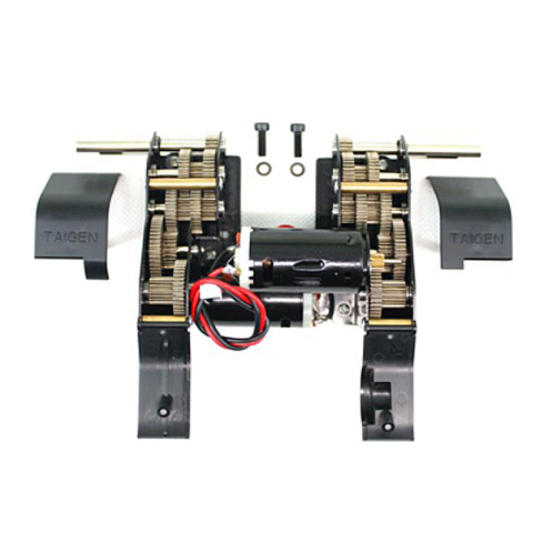 7:1 Getriebe aus CNC gefrästem Stahl, kugelgelagert mit 57 mm Achsen, passend für KV-1 / KV-2