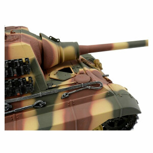 Jagdtiger, camouflage version metal edition 1:16 with BB and recoil unit, V3 board and transport wooden box 