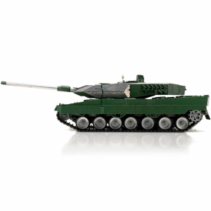 Metal edition V3 LEOPARD 2A6  BB unit 1:16 - 2.4 GHz with full metal lower hull and turret + 4.1 steel gearboxes + metal tracks + metal sprocket/Idler wheels + metal road wheels