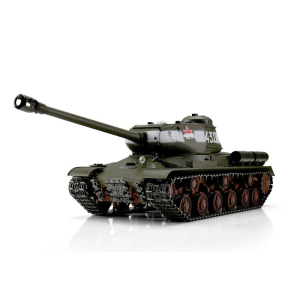 IS-2, version green, metal edition 1:16 with gun smoke...