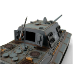 Jagdtiger, gray metal edition 1:16 with servo recoil system, Xenon flash, IR battle unit, V3 board and transport wooden box