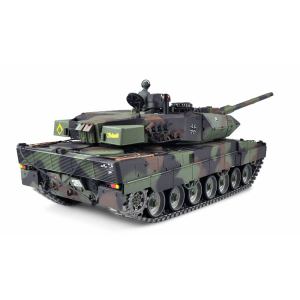 Heng Long Leopard 2A6 Platinium Version in 1:16 with BB-unit, IR-function, V7 board and wooden box
