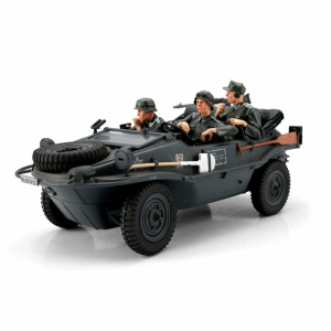 Crew for the VW swimming car (Schwimmwagen) in 1:16,...