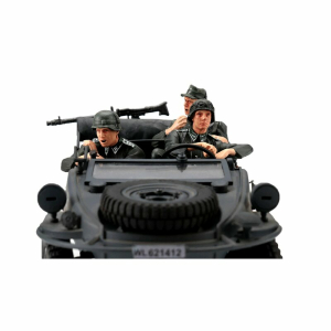 Crew for the VW swimming car (Schwimmwagen) in 1:16,...