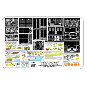 ABER - Tamiya Tiger I, exclusive edition conversion set...