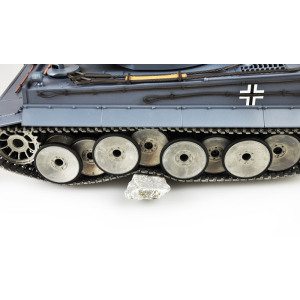 Tigre I Pro Line en 1:16 avec unité de tir BB/IR et platine V6.0S et roues et chenilles métal
