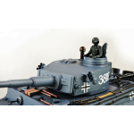 Tigre I Pro Line en 1:16 avec unité de tir BB/IR et platine V6.0S et roues et chenilles métal