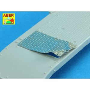 ABER - Panzer VI (Trumpeter), german pattern treadplate 1:16