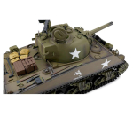 Heng Long M4A3 Sherman 105mm Howitzer,  version green in 1:16 with BB unit and IR system, board V7