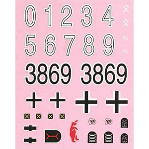 Jagdpanther - Decal-Set 3869 von Heng Long in 1:16 