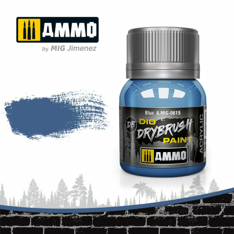 DIO Drybrush blue