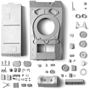 SOL - 1/16 Sherman M4A3E8 (guerre de Corée), kit en résine 