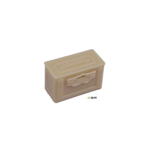 Resin ammunition box in 1/16 for MG3/MG42