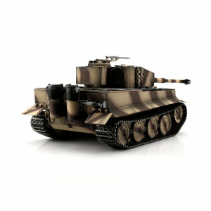 Taigen Tiger I, Airbrush metal edition in 1:16 gun smoke unit, BB system,  V3 board, wooden Box