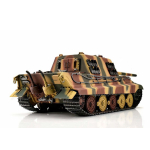 Taigen Jagdtiger, camouflage version metal edition 1:16 with gun smoke system. BB unit, V3 board and transport wooden box