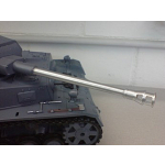 Panzer IV Ausf. J - 7,5 cm KwK 40L48 aus Metall inkl. LED in 1:16