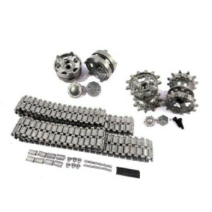 T-90 / T-72- HQ Metal tracks, silver + sprocket and idler...