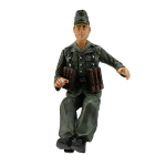Crew for the VW swimming car (Schwimmwagen) in 1:16, Wehrmacht driver, painted