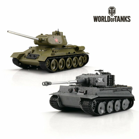 WORLD OF TANKS - Tiger I and T-34/85 in the Special Edition  