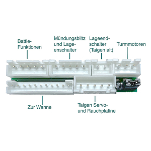 ElMod - FX Taigen adapter board for Taigen tanks with...