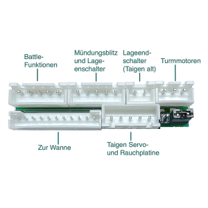 ElMod - FX Taigen Adapterplatine für Taigen Panzer...