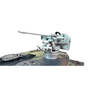 Leopard 2 - Waffenstation FLW 200 aus Metall in 1/16 Komplettset!