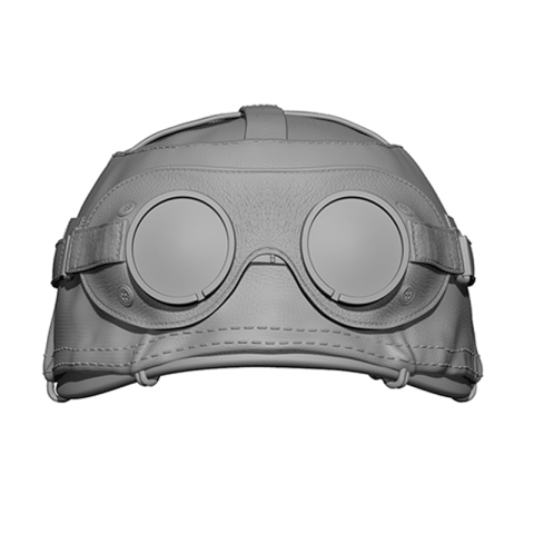 SOL - 1/16 German paratrooper helmet and side cap, resin set 