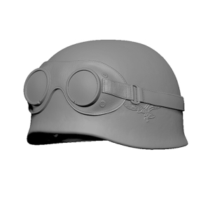 SOL - 1/16 German paratrooper helmet and side cap, resin set