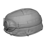 SOL - 1/16 German paratrooper helmet and side cap, resin set 