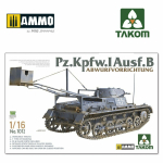 Pz.Kpfw. I version B with dropping device - kit in 1/16, unpainted
