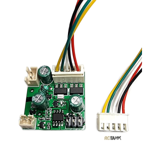 Taigen servo and KwK (gun) smoke module circuit board